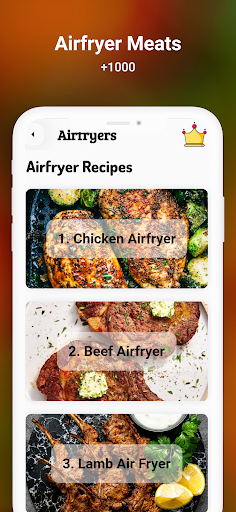 Screenshot of Meat Food Recipes - Offline