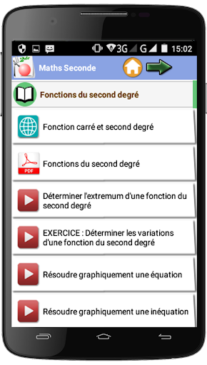 Maths Seconde Screen 2