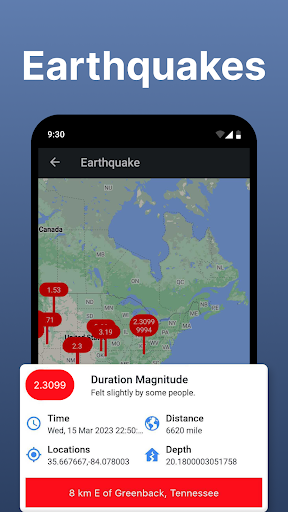Weather forecast: Live Radar screenshot