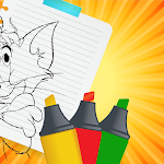 Cover Image of Baixar Mouse and Tom coloring cat  APK