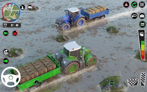 Tractor Trolley Simulator 3D