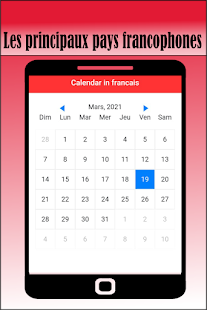 Calendar in  French 13.0.0 APK screenshots 3
