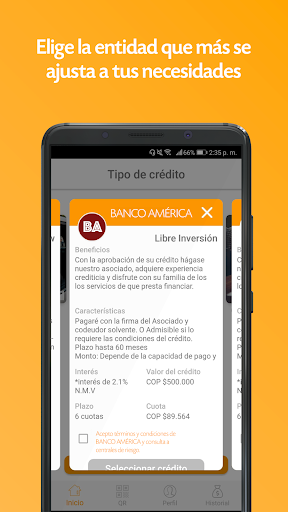 Biocredit Screen 3