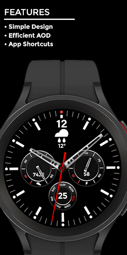 Nighty Analog 06 - watch face Screen 2