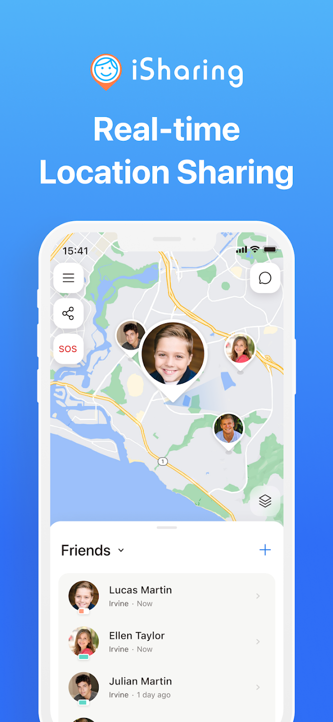 iSharing: GPS Location Tracker Mod Apk TechToDown