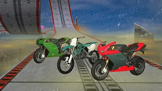Superhero Lightning  Sped Bike - Screenshot 3