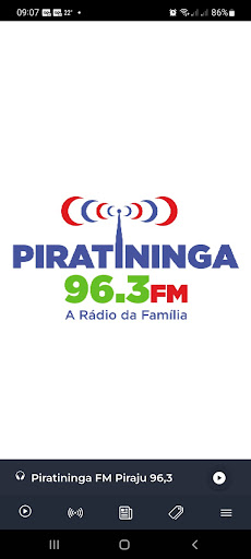 Android application Piratininga FM Piraju 96,3 screenshort