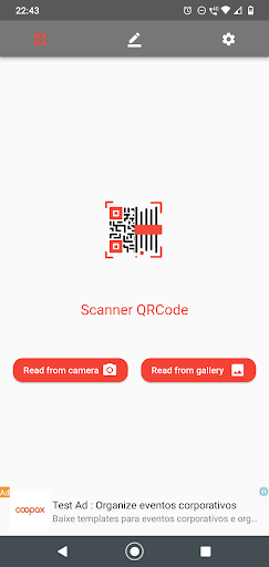 Scanner QRCode Screen 2