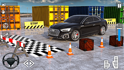 高度な駐車場シミュレーション：オフラインの自動車運転ゲーム