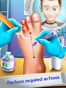 Foot Care Offline Doctor Games  screenshots 10