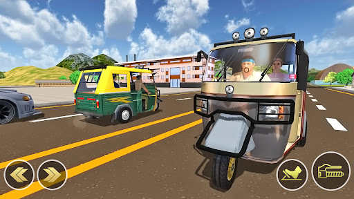 Modern Tuk Tuk Auto Driving Screen 3