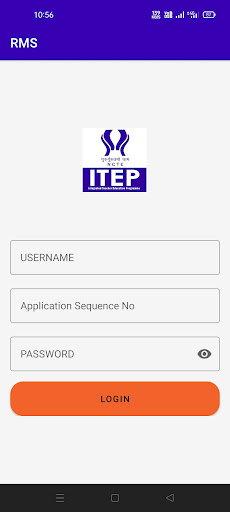 NCTE-ITEP APP Screen 2