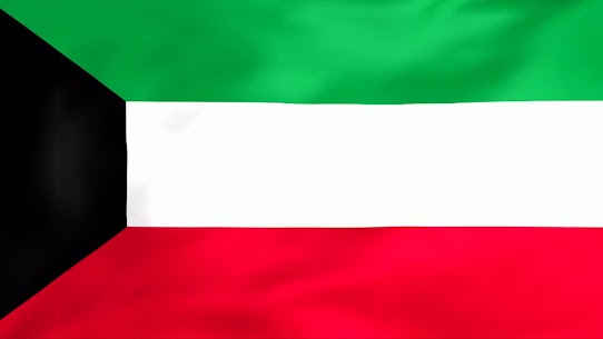 علم الكويت بدقة عالية HD 1