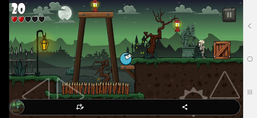 Spike ball : helloween adventure apkpoly screenshots 8