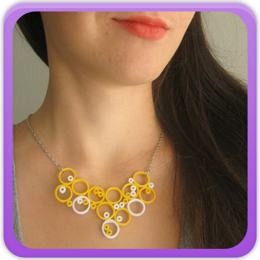 Quilling necklaces best sale