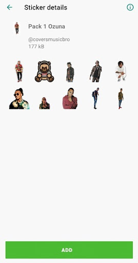 Stickers de Ozuna Screen 3