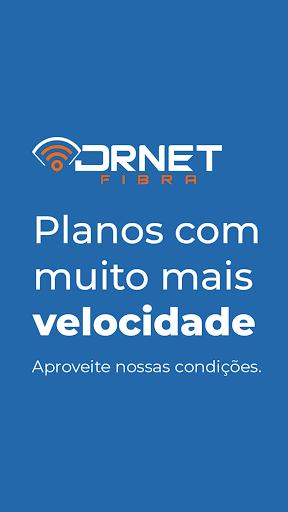 Android application DRNET BANDA LARGA screenshort