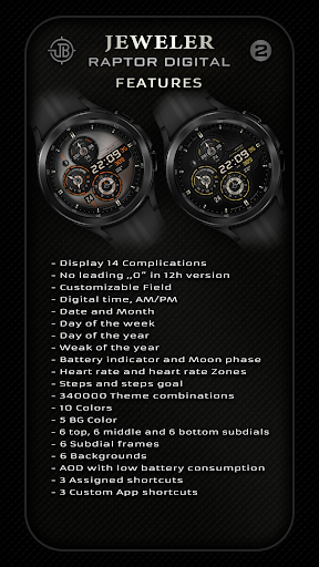 Jeweler Raptor Digital Screen 2