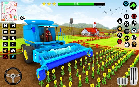 Village Tractor Farm Simulator