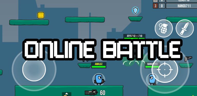 #2. Online Battle Army (Android) By: PIXEL LABS