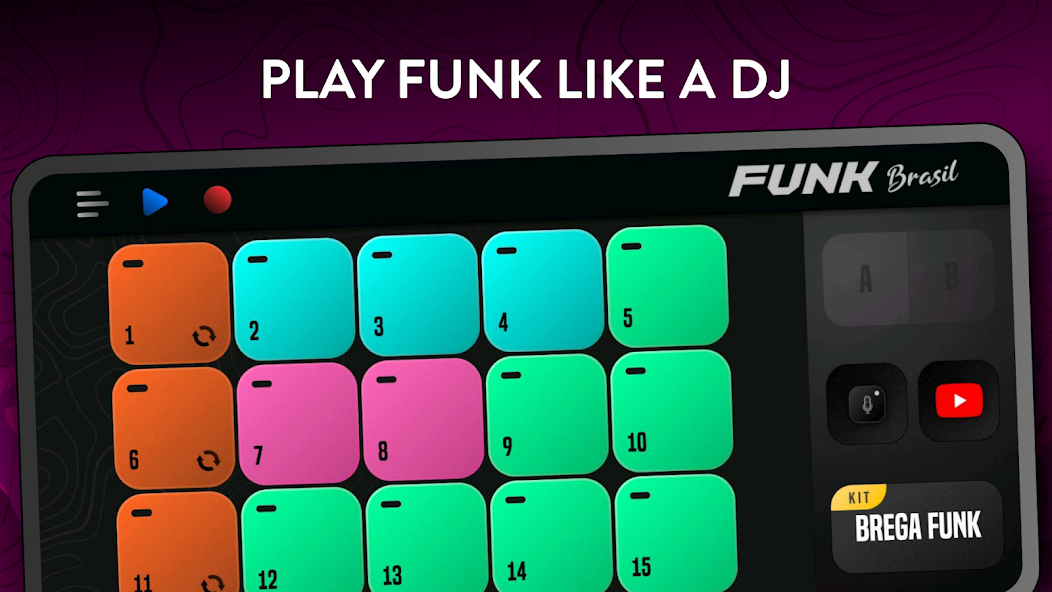 Funk Brasil: DJ beat maker banner