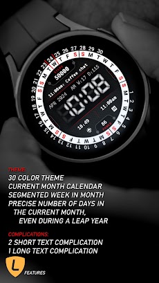 Digital Calendar Watch 095のおすすめ画像1