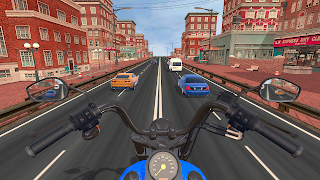 Highway Bike Traffic Rider - Screenshot 1