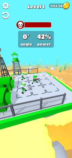 Stickman War 3D: Shoot N Merge - Screenshot 1