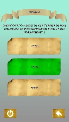 Quiz  Informatique - Screenshot 2