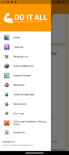 Android application Do It All screenshort