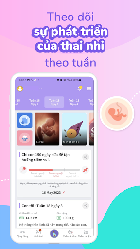 Be Yeu - Pregnancy & Baby App screenshot 9