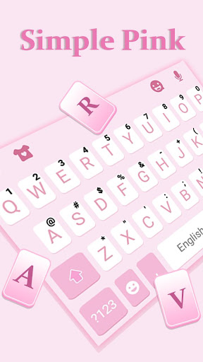Simple Pink Theme Screen 2