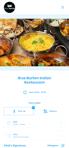 Blue Burton Indian Restaurant
