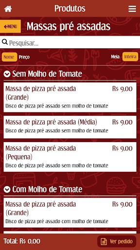 Pizzaria e Choperia Sparrama Screen 2
