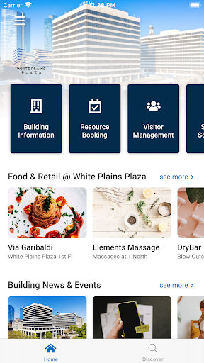 Android application White Plains Plaza screenshort