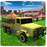 Eid Animals Transport Truck 3D icon
