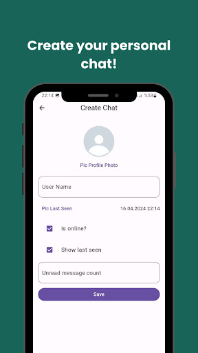 FakeApp-Fake Chat Screenshot Screenshot 4 - AppWisp.com