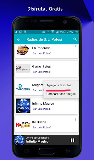 Radios de San Luis Potosi Screen 2