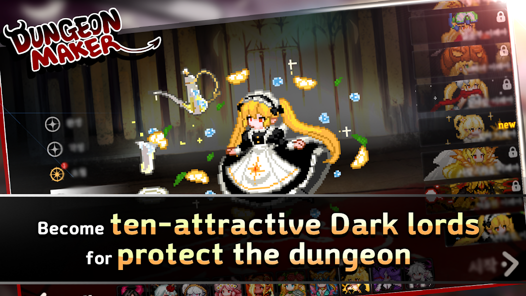 Dungeon Maker 1.11.24 APK + Мод (Unlimited money) за Android