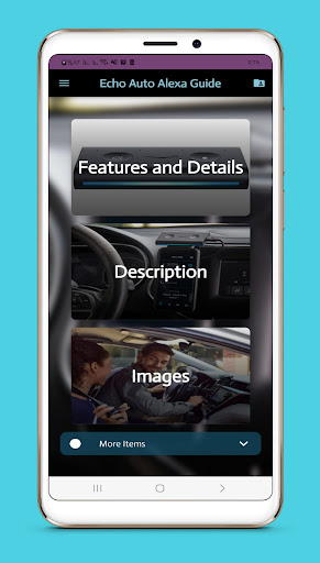 Android application echo auto alexa guide screenshort