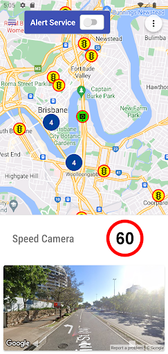 Speed Camera (Brisbane) Screen 2