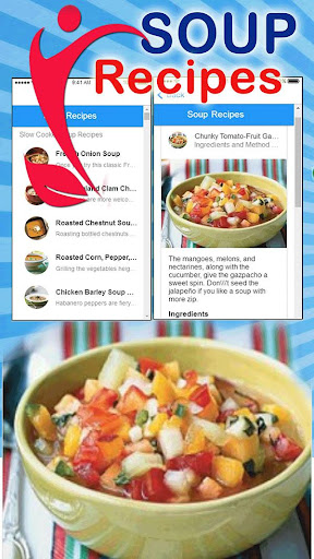 Android application Slow Cooker Soup Recipes screenshort