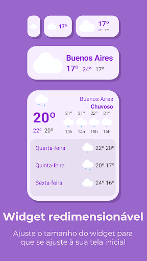 Clima e widget screenshot 5