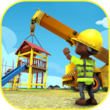 Playground Construction: Construct And Play Game icon