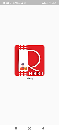Android application RoboMart Delivery Man screenshort