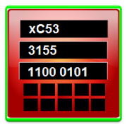 DEC HEX BIN ASCII Converter