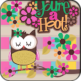 Pink Owl Hoot icon
