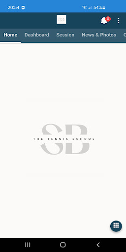 Android application The Tennis School screenshort