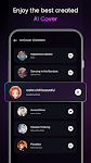 screenshot of AI Cover Songs: Music AI