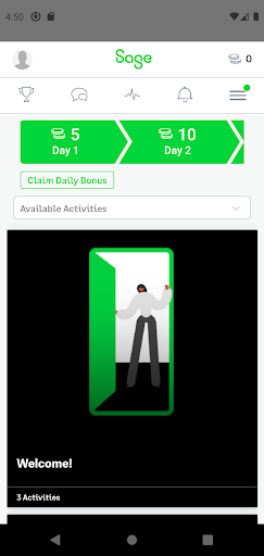 Android application Sage Champions screenshort